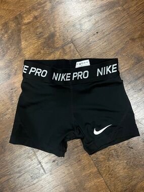 Nike pro Training Shorts- girls XS